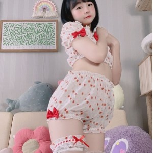 [转载搬运] 妹子loliburinof新小合集 [2三人游8V+323MB][百度盘]