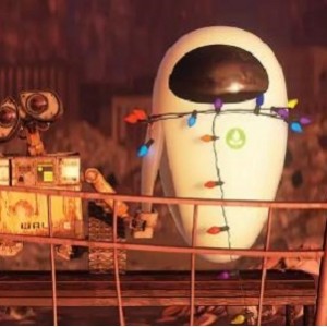 《机器人总动员：经典科幻动画，真人瓦力感人互动》