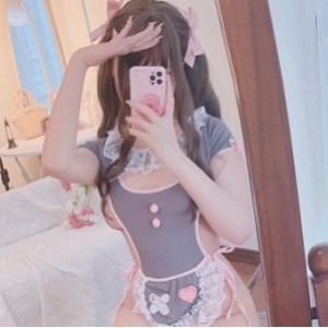 小蔡头喵喵最新作品：可爱女仆，1V1.4G，粉丝期待