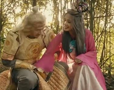 古装西游：铁扇公主、猴哥、牛魔王大战，视界传媒3V-500M高清画质