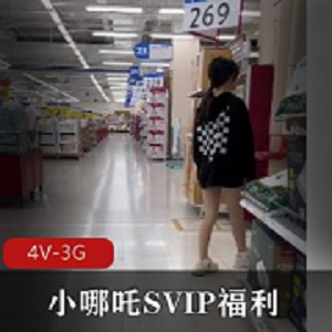 小哪吒SVIP福利自拍视频：海滩春游+超市探险4V-3G