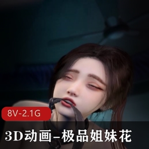 绝美视觉：12分钟3D动画姐妹花S奉，爆弄双F身材震撼视角