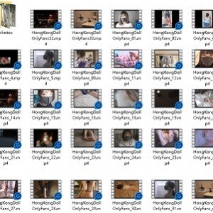 口罩女神HongKongDoll[玩偶姐姐]超清4K系列110G（41套典藏作）