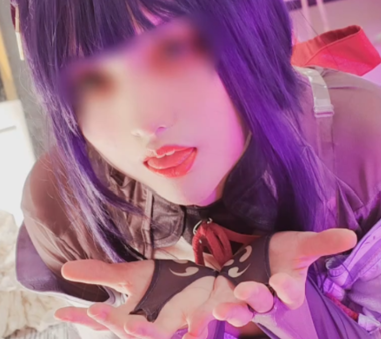 果橙子二次元伪娘64v快手优质55.4g